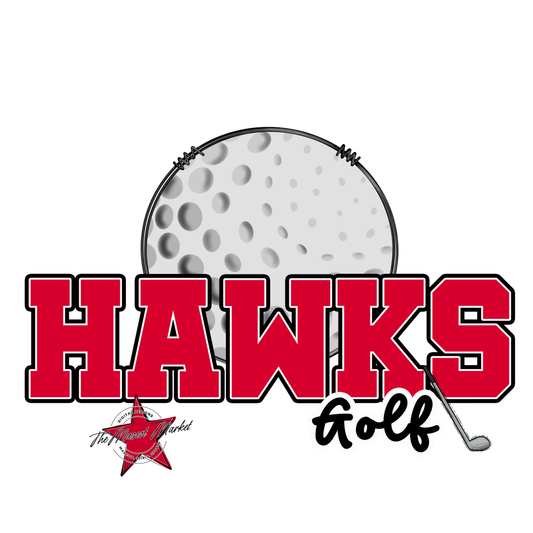 Hawks Varsity Golf-Red