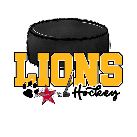 Lions Varsity Hockey-Yellow