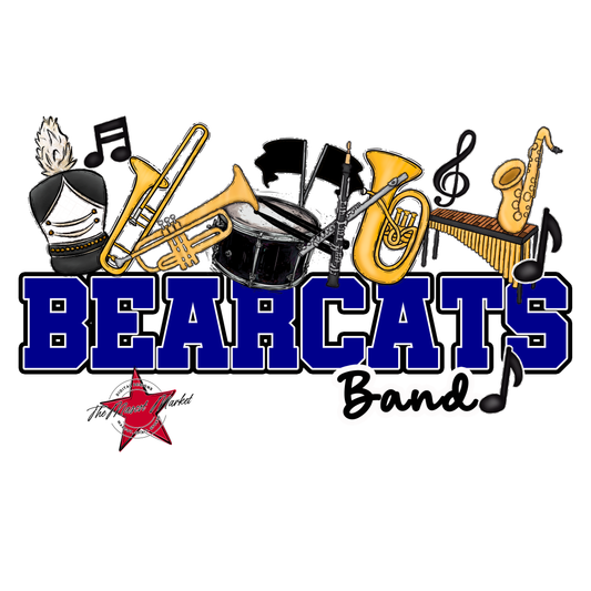 Bearcats Varsity Band-Blue