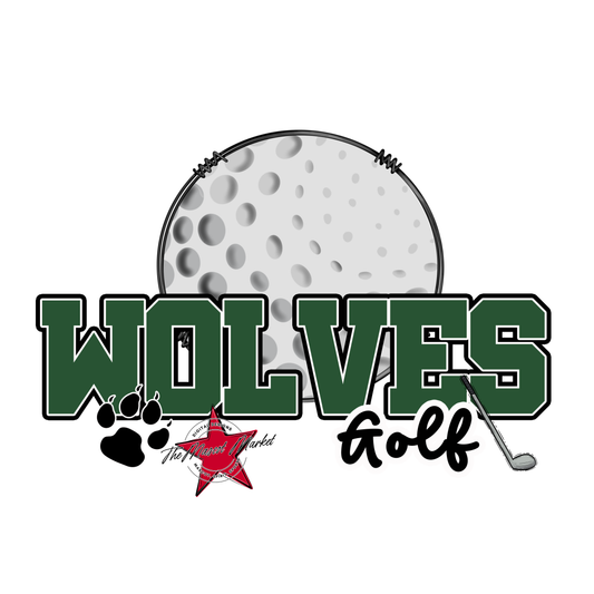 Wolves Varsity Golf-Green