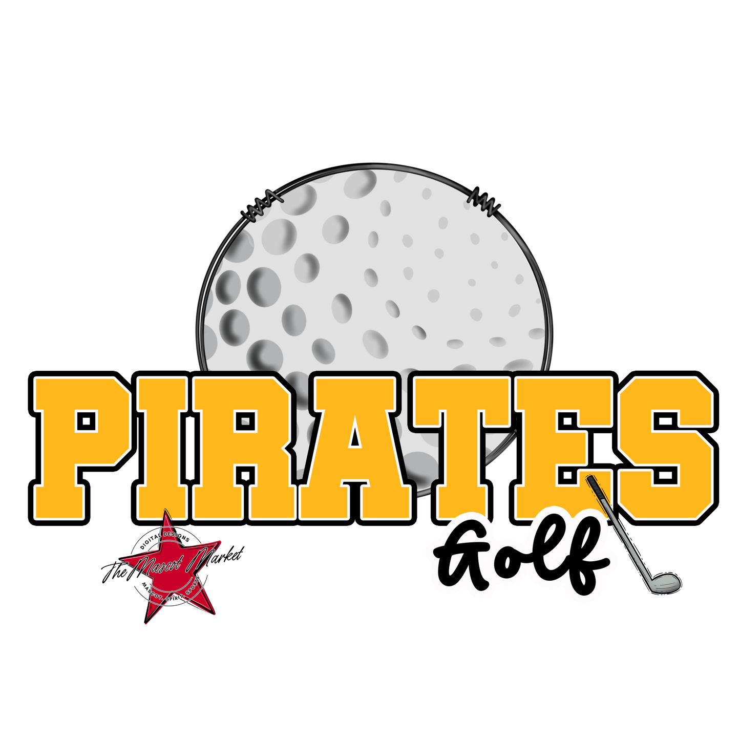 Pirates Varsity Golf-Yellow