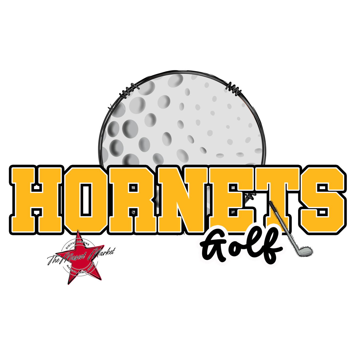 Hornets Varsity Golf-Yellow