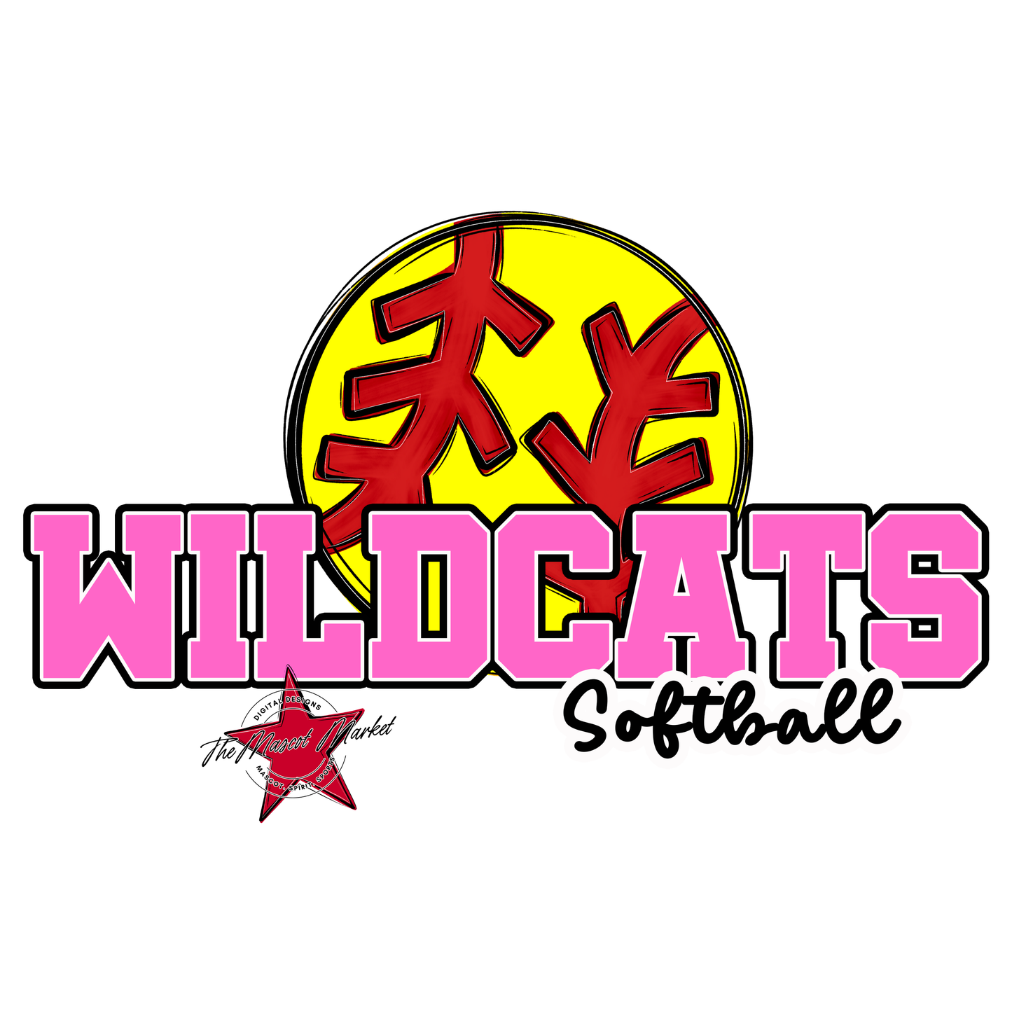 Wildcats Varsity Softball-Baby Pink