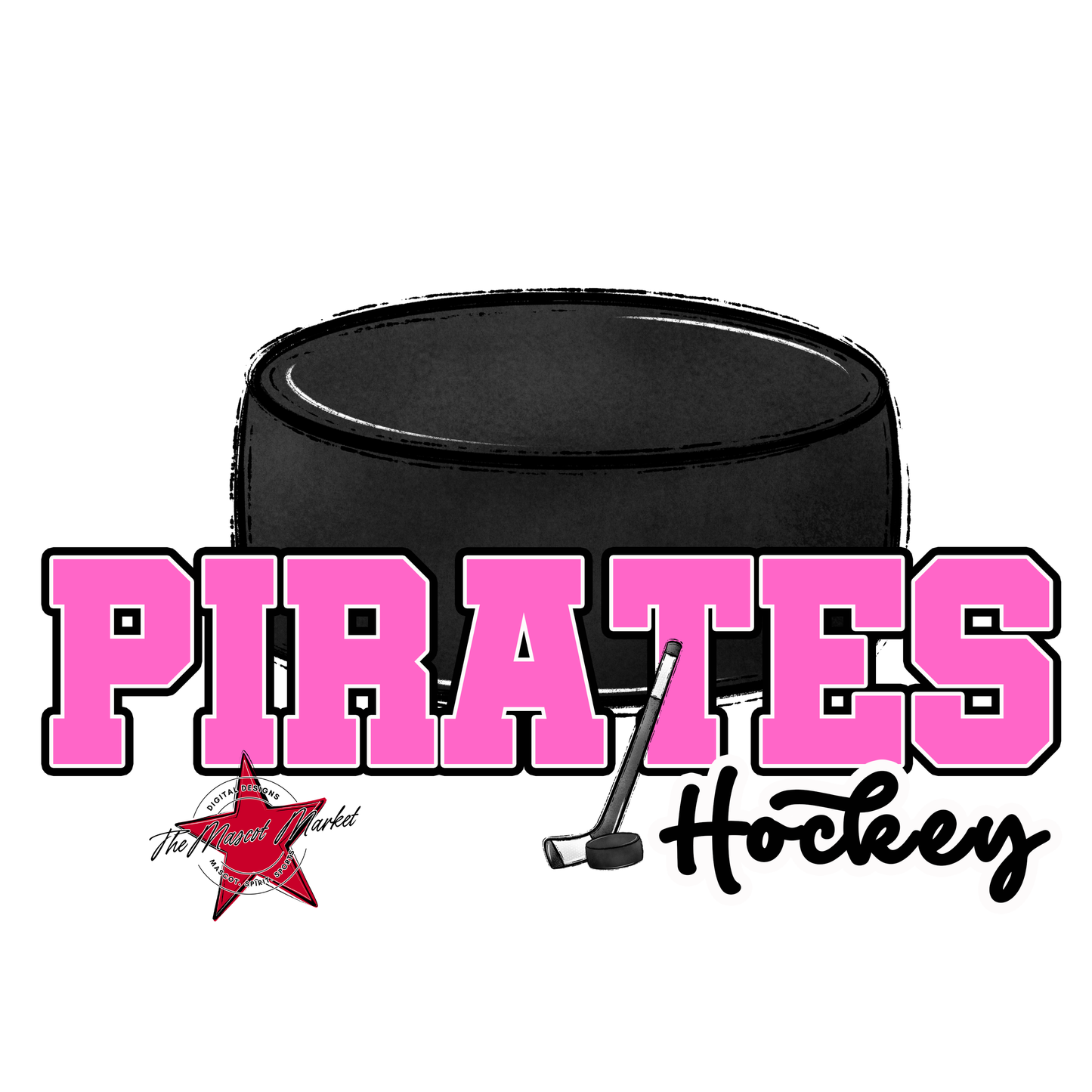 Pirates Varsity Hockey-Baby Pink