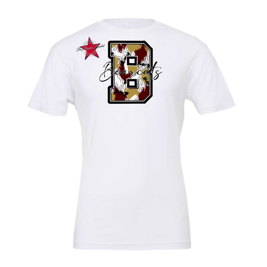 Bearcats Alpha Paint Splat Design-Maroon-Gold