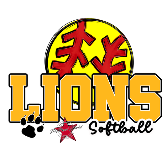 Lions Varsity Softball-Yellow