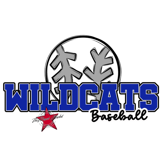 Wildcats Varsity Baseball-Royal Blue