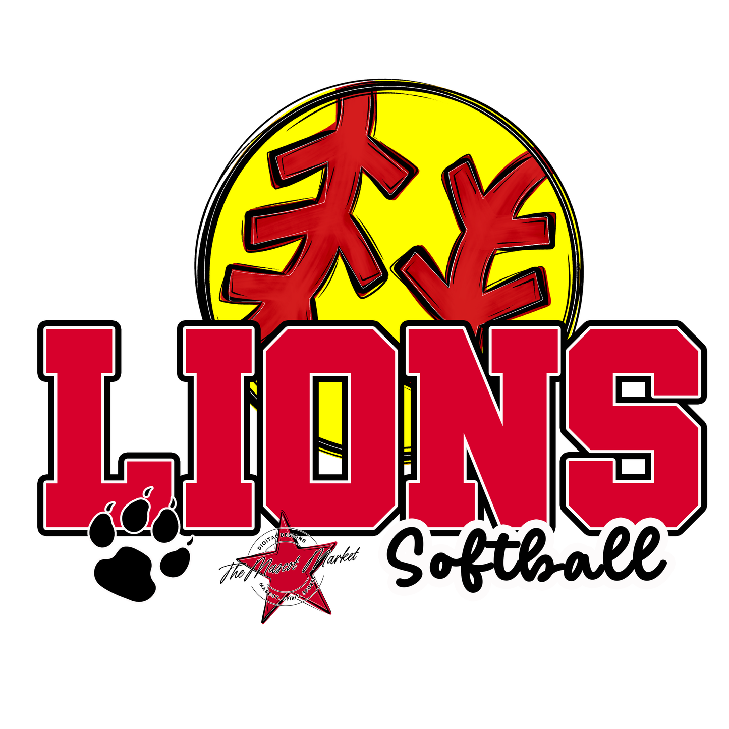 Lions Varsity Softball-Red