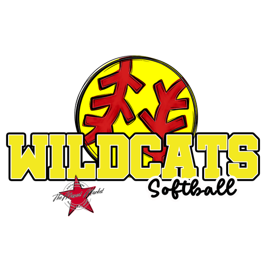 Wildcats Varsity Softball-Bright Yellow