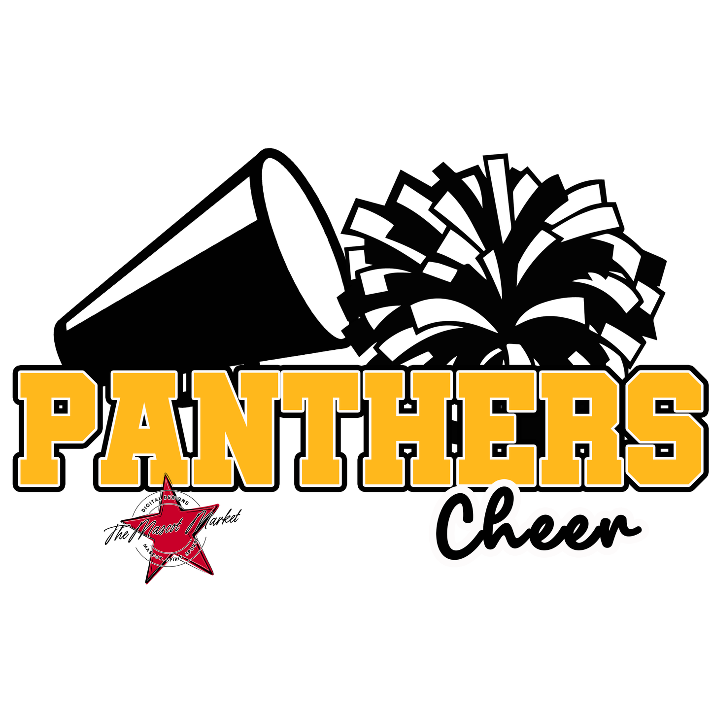 Panthers Varsity Cheer-Yellow