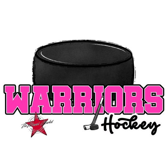 Warriors Varsity Hockey-Pink
