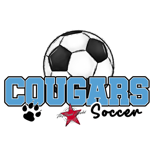 Cougars Varsity Soccer-Carolina Blue