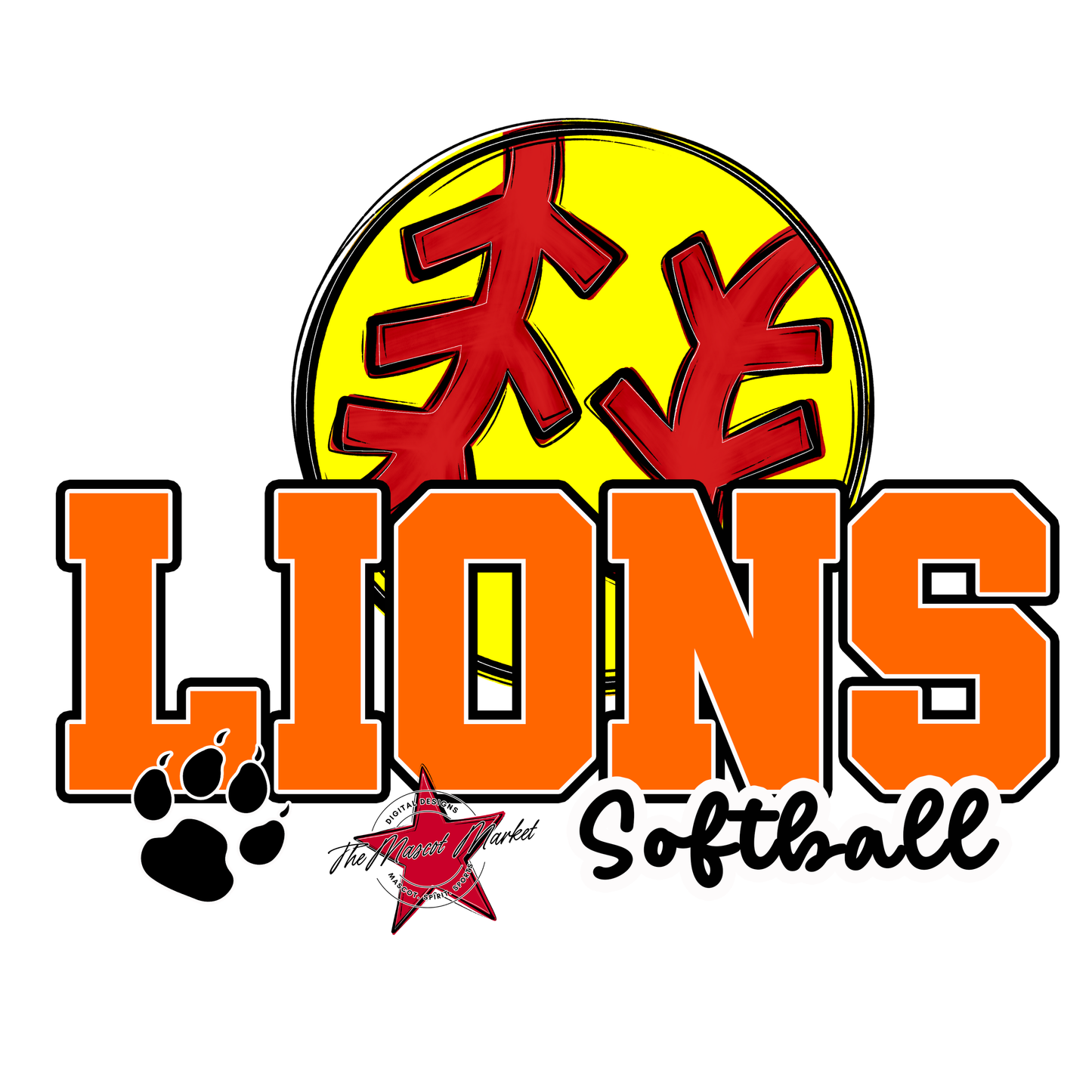 Lions Varsity Softball-Orange