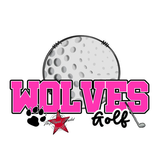Wolves Varsity Golf-Pink