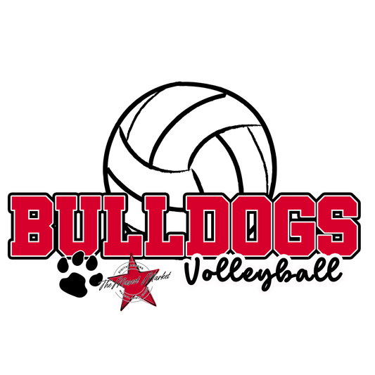 Bulldogs Varsity Volleyball-Red