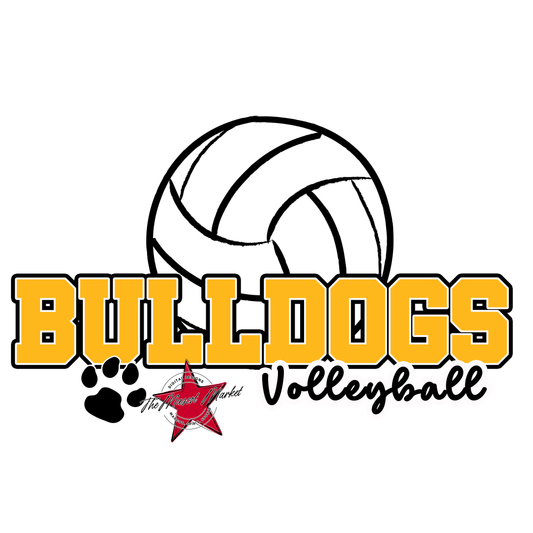 Bulldogs Varsity Volleyball-Yellow
