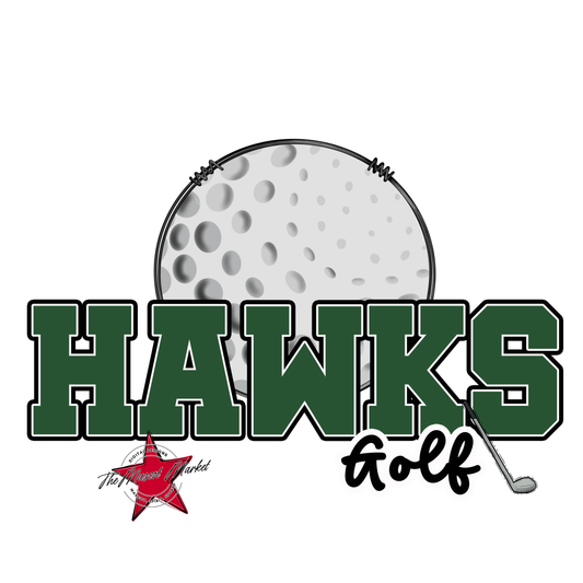 Hawks Varsity Golf-Green