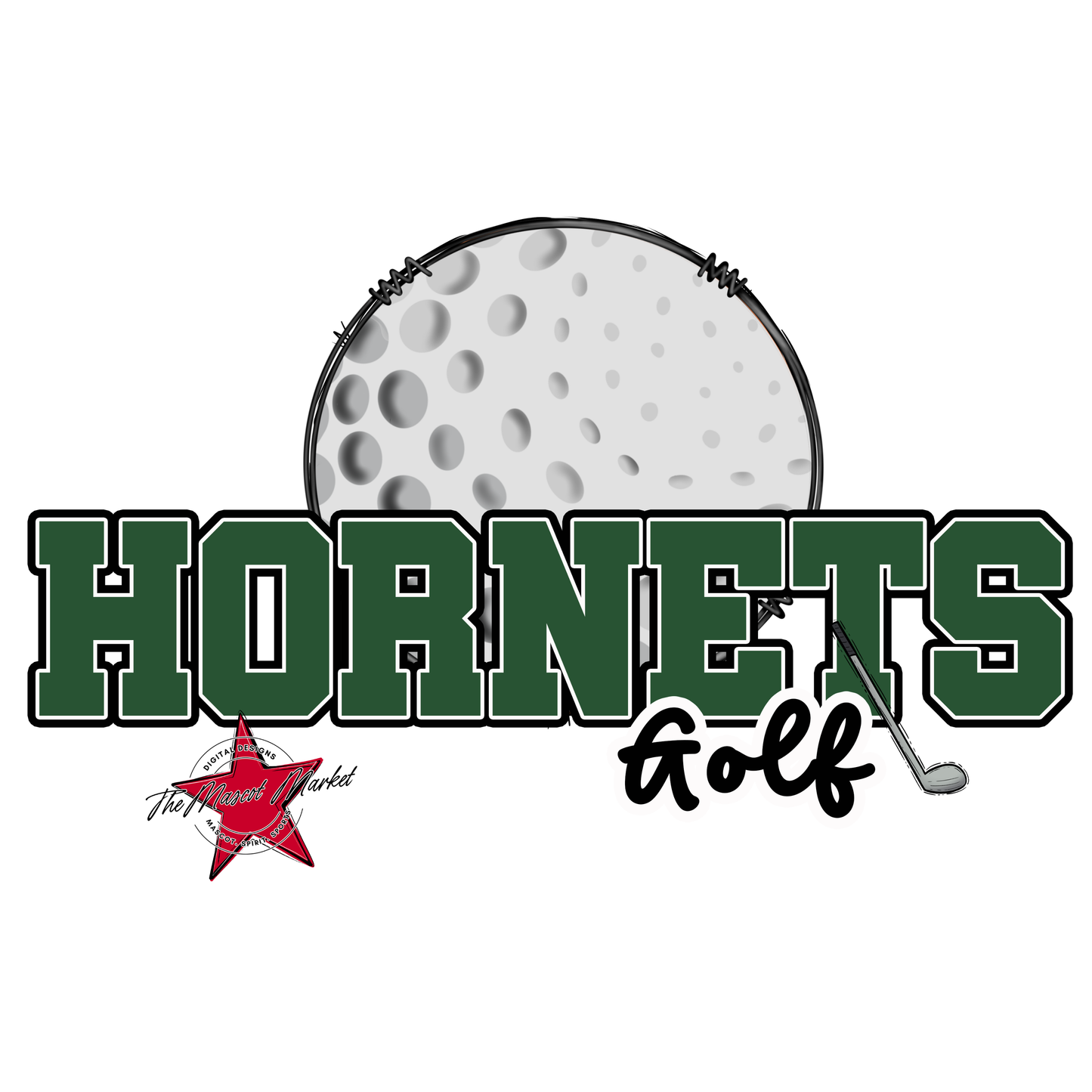 Hornets Varsity Golf-Green