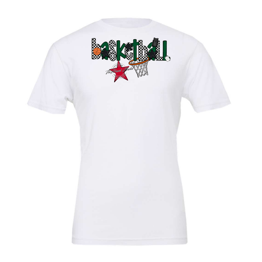 Basketball Checker Alpha-Green