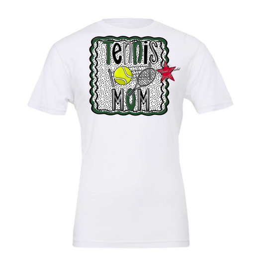 Tennis MomDot Design-Green
