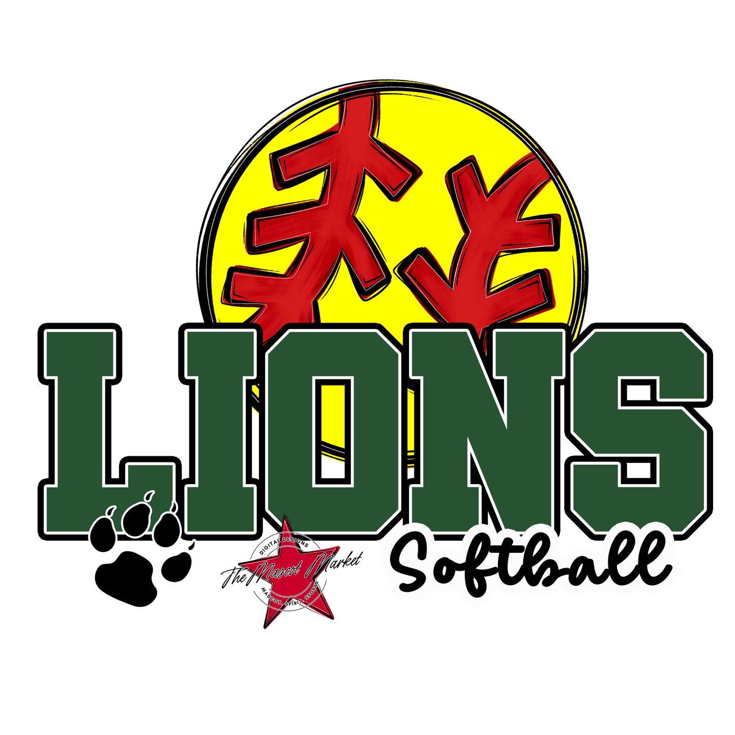 Lions Varsity Softball-Green