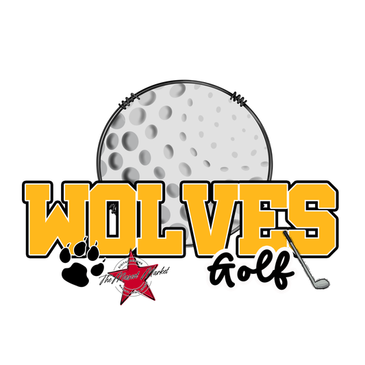 Wolves Varsity Golf-Yellow