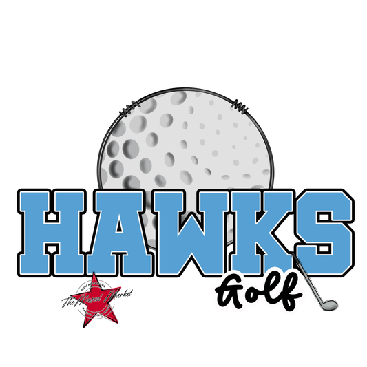 Hawks Varsity Golf-Carolina Blue