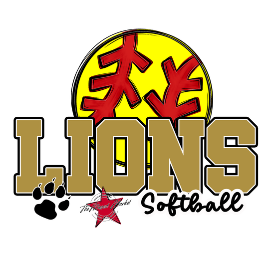 Lions Varsity Softball-Gold