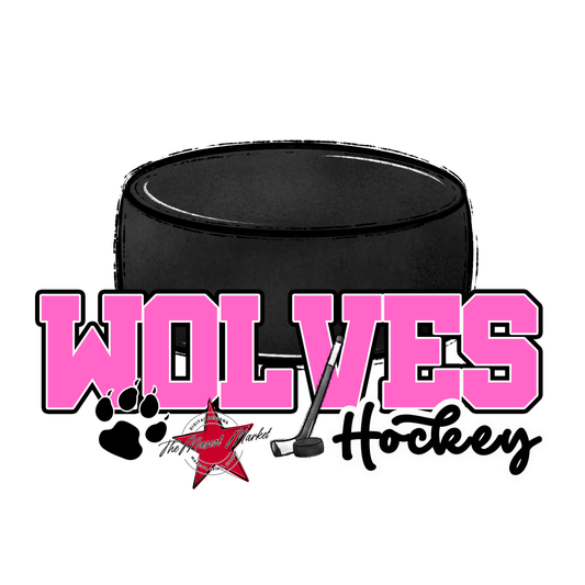 Wolves Varsity Hockey-Baby Pink