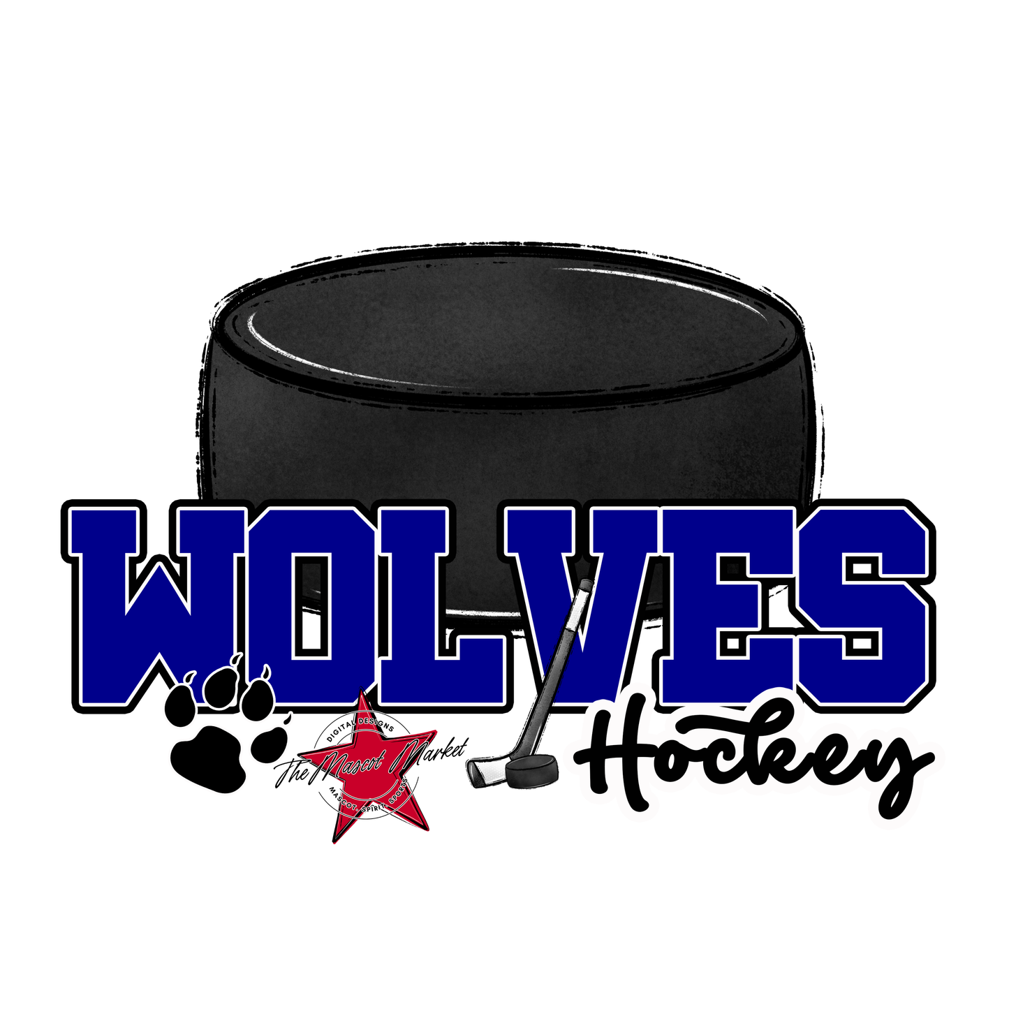 Wolves Varsity Hockey-Blue