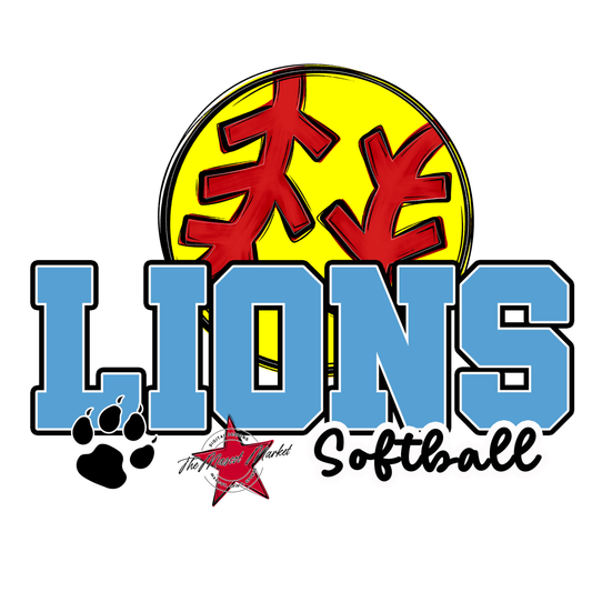 Lions Varsity Softball-Carolina Blue