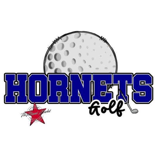 Hornets Varsity Golf-Blue