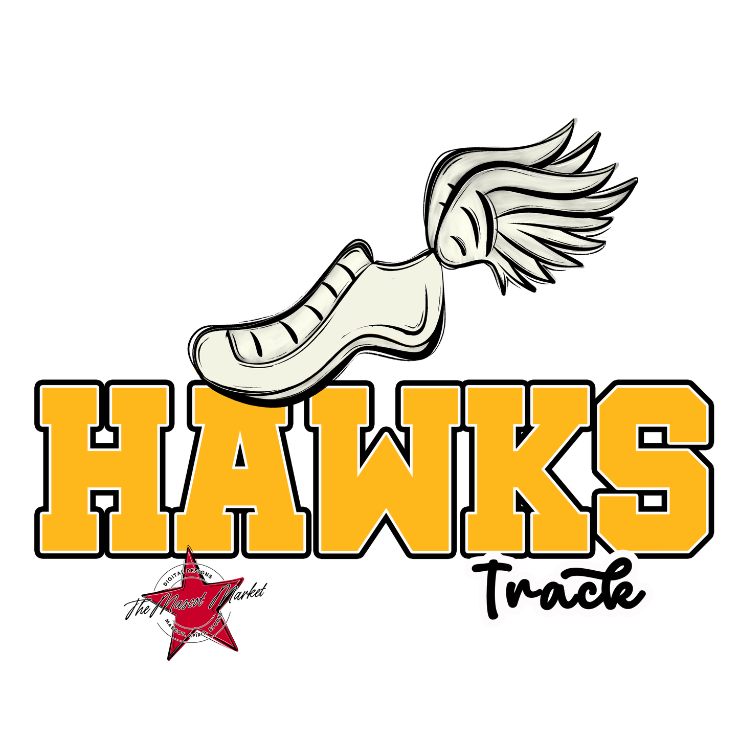 Hawks Varsity Track-Yellow