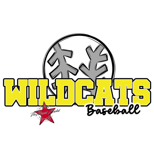 Wildcats Varsity Baseball-Bright Yellow