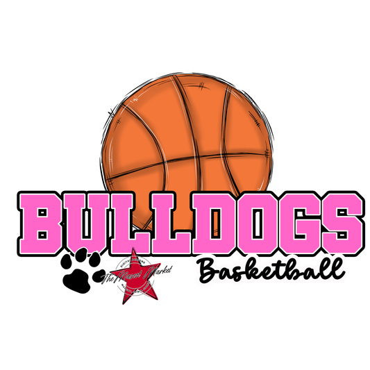 Bulldogs Varsity Basketball-Baby Pink