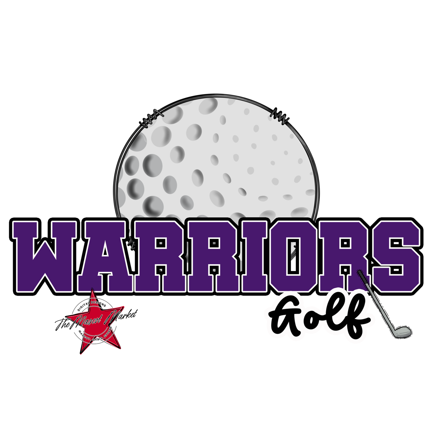 Warriors Varsity Golf-Purple
