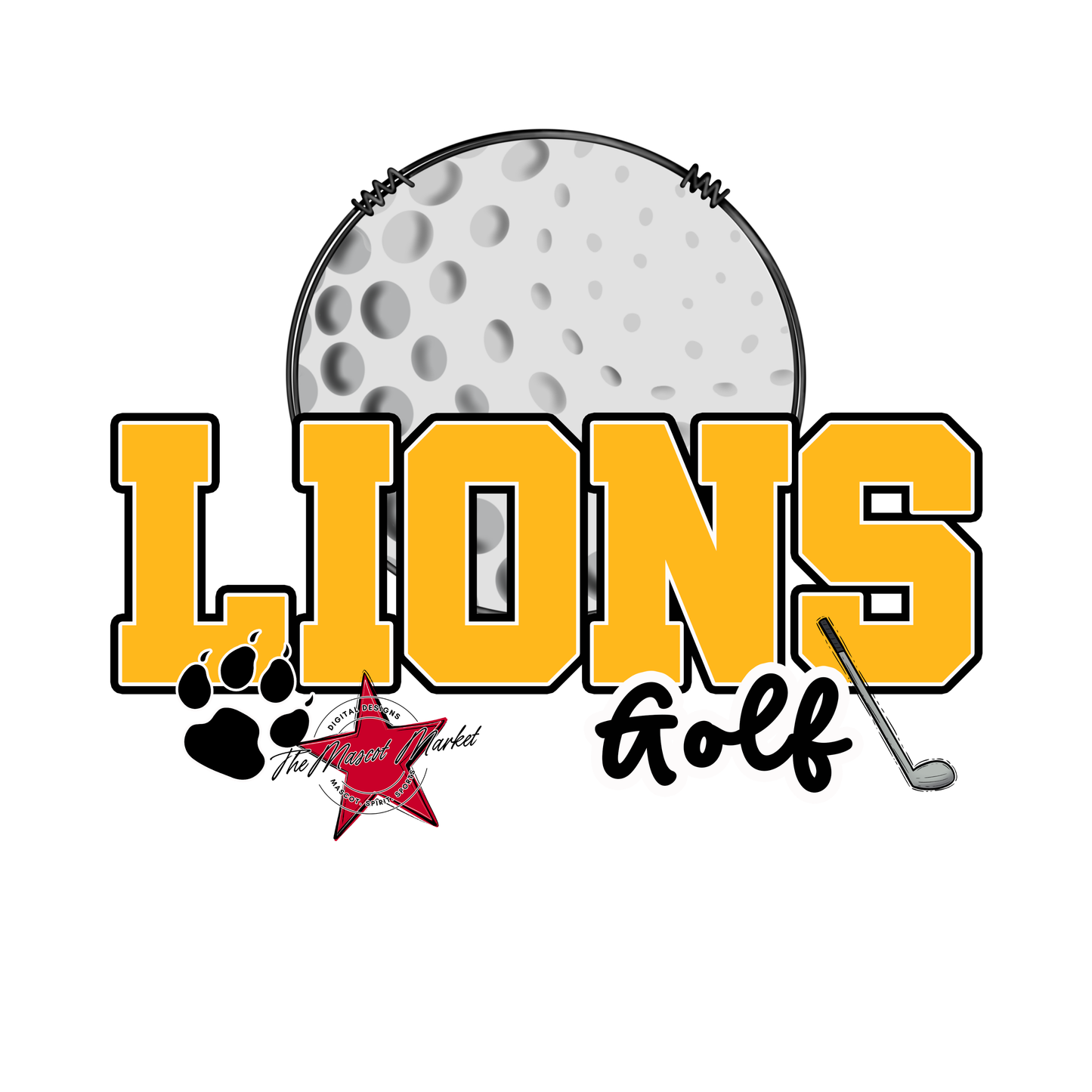Lions Varsity Golf-Yellow