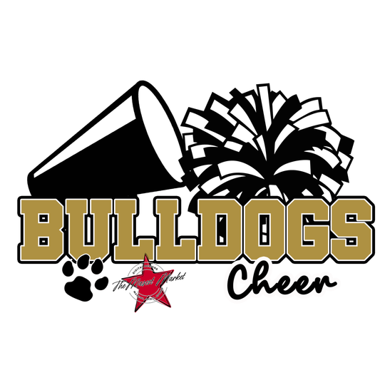 Bulldogs Varsity Cheer-Gold