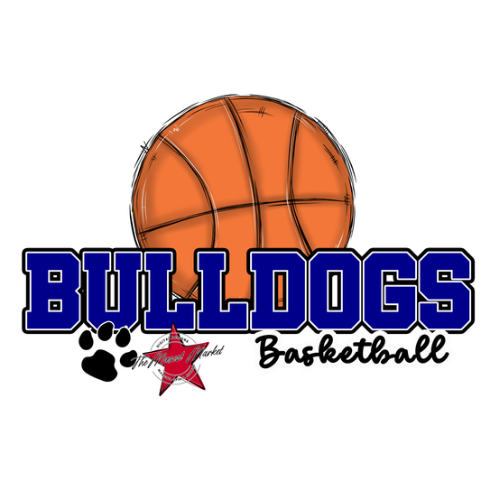Bulldogs Varsity Basketball-Blue