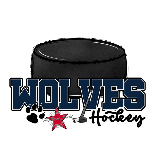 Wolves Varsity Hockey-Navy