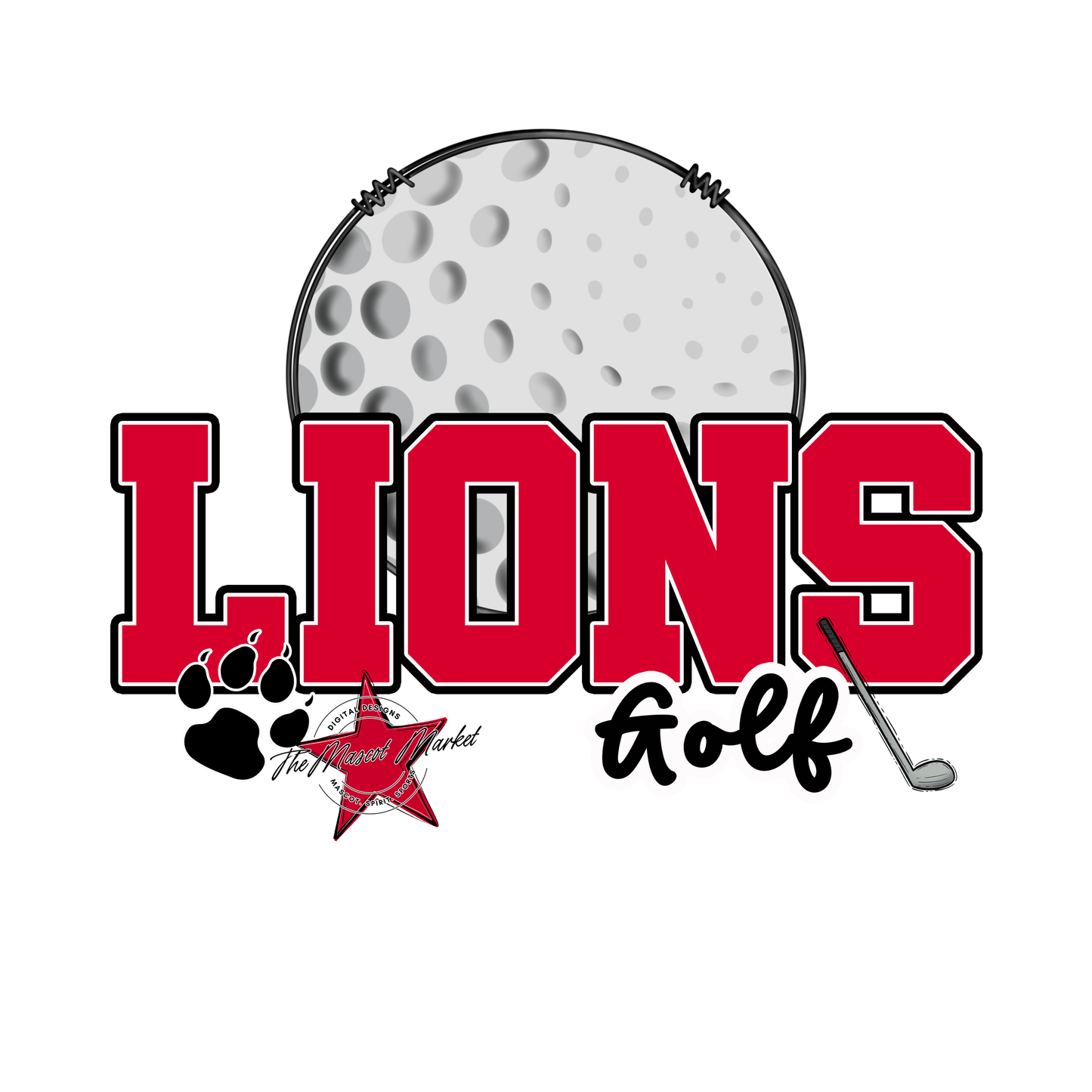 Lions Varsity Golf-Red