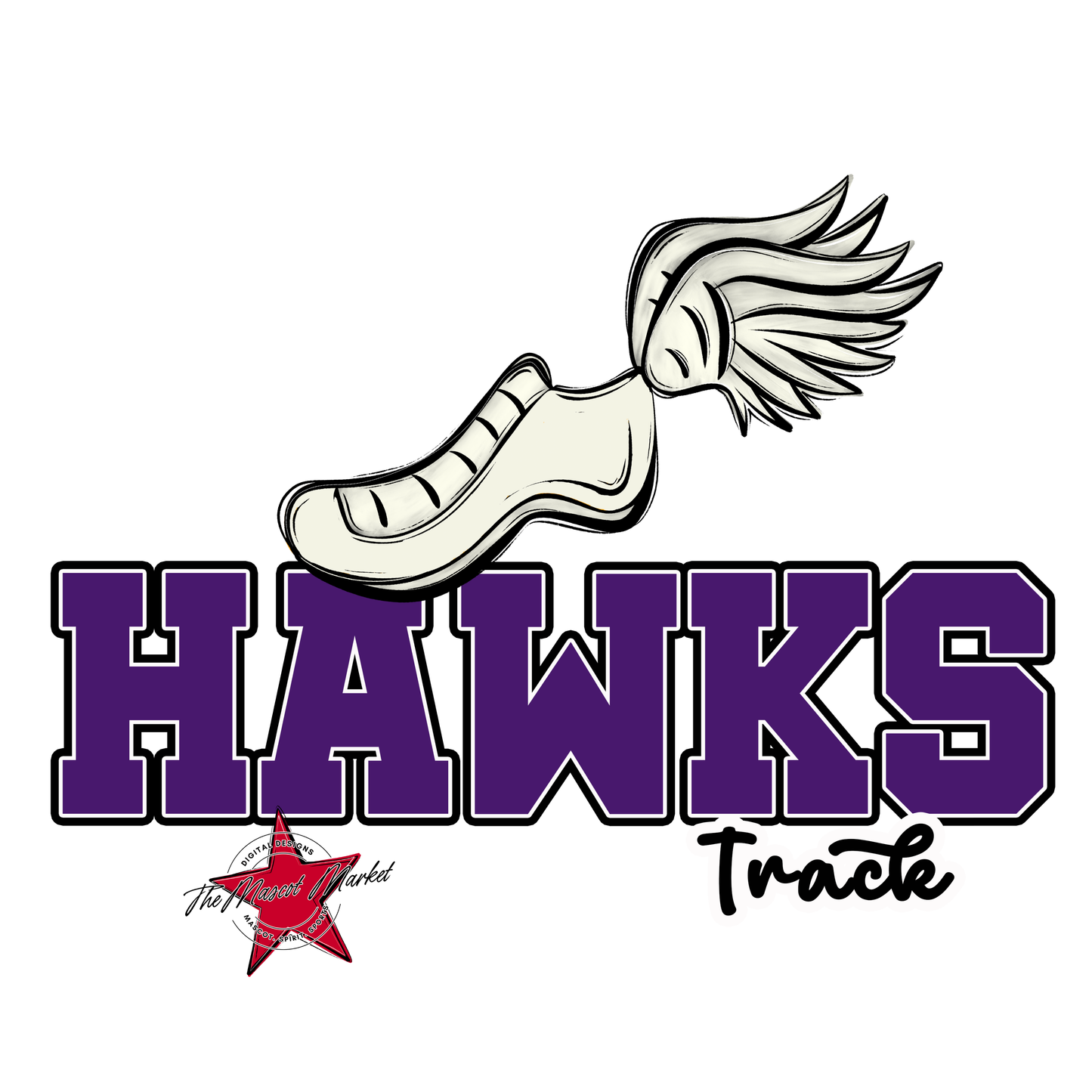Hawks Varsity Track-Purple