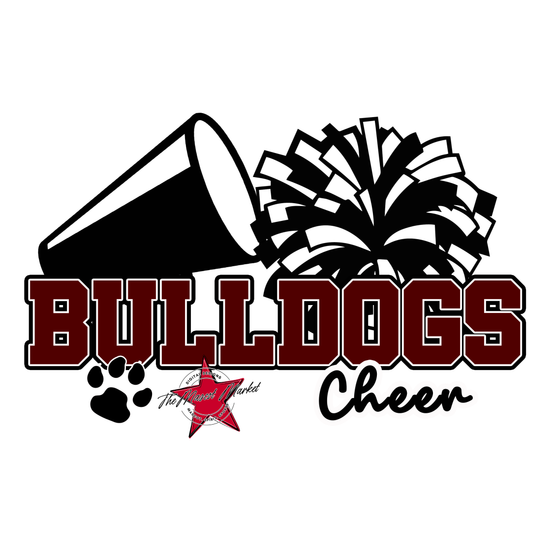 Bulldogs Varsity Cheer-Maroon