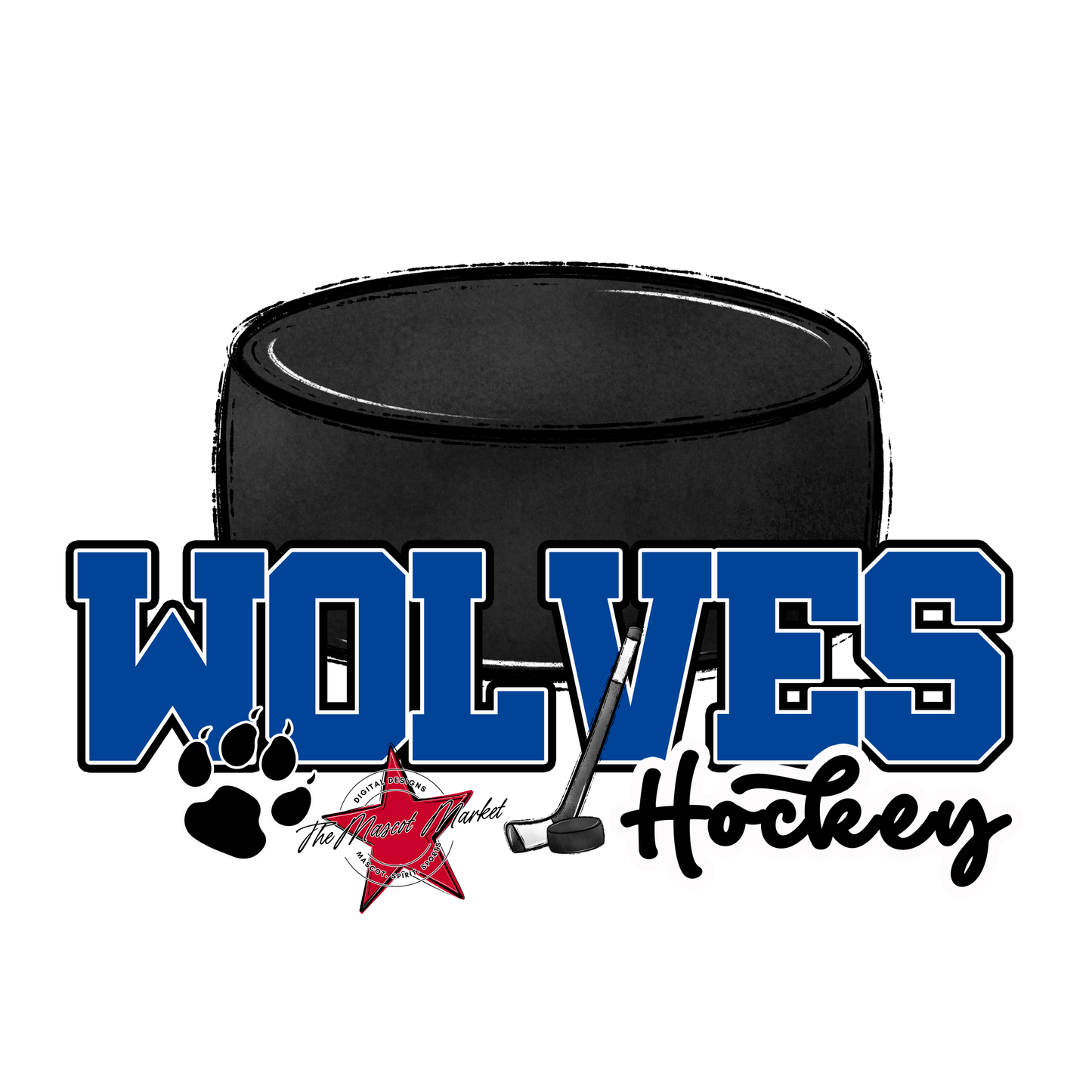Wolves Varsity Hockey-Off Blue