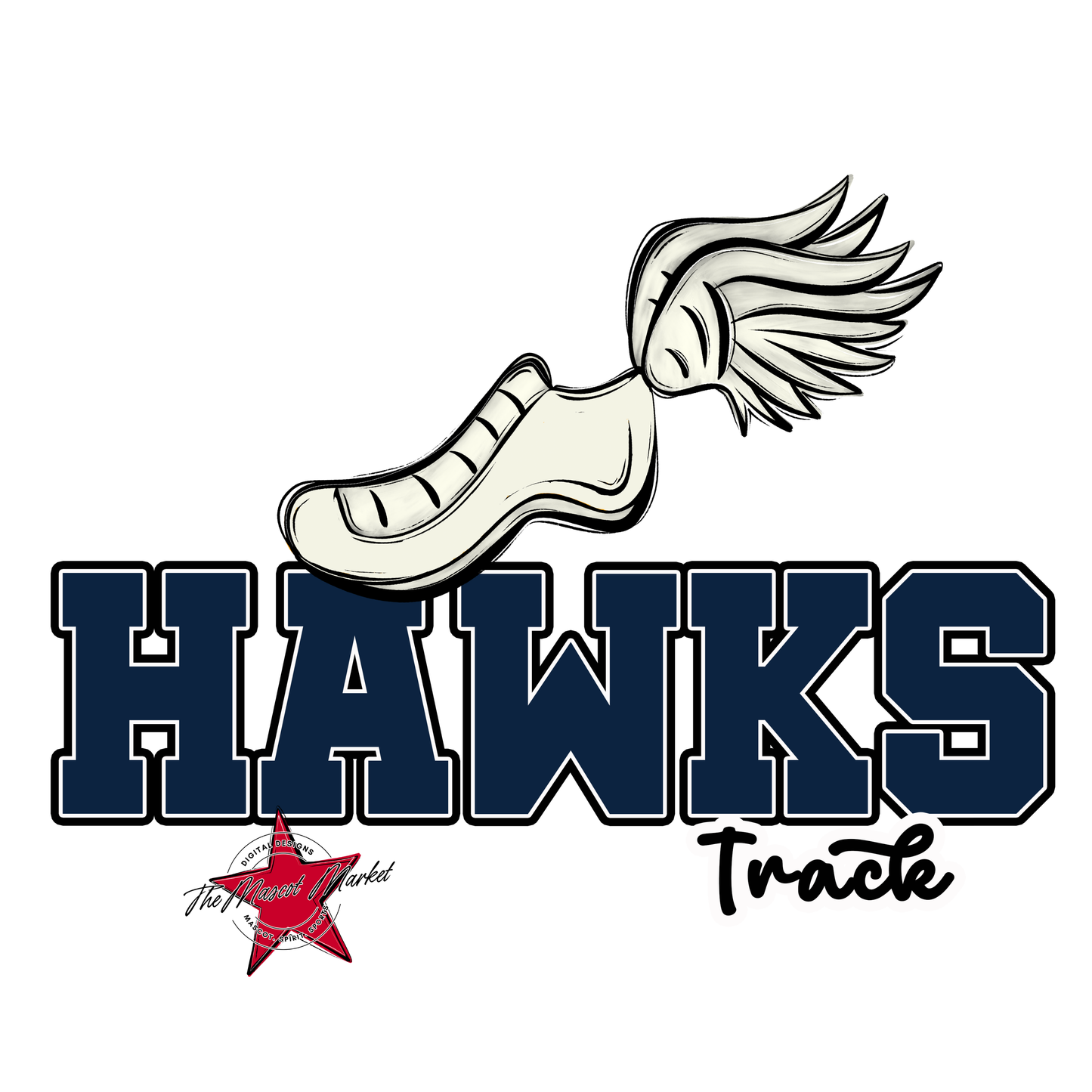 Hawks Varsity Track-Navy