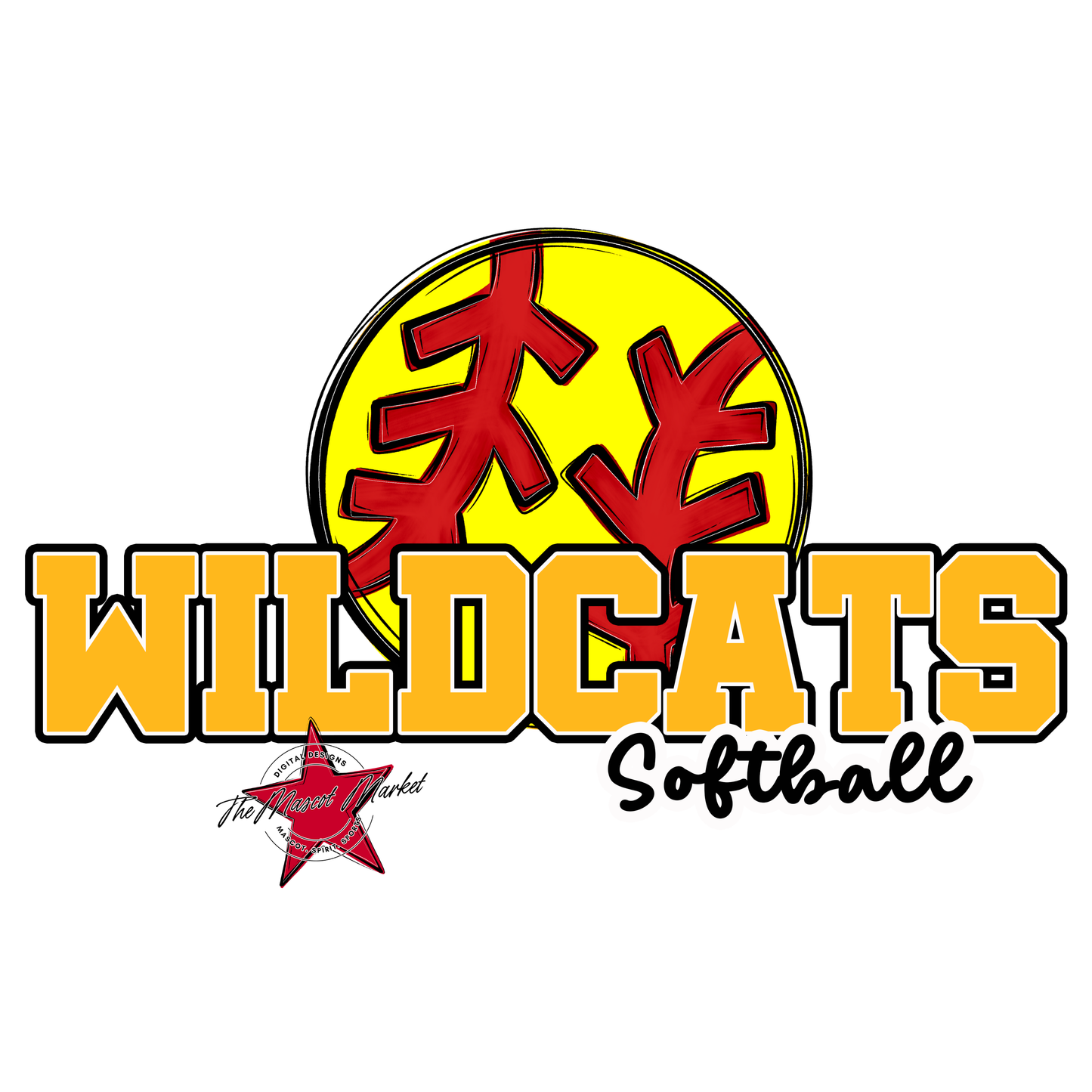 Wildcats Varsity Softball-Yellow