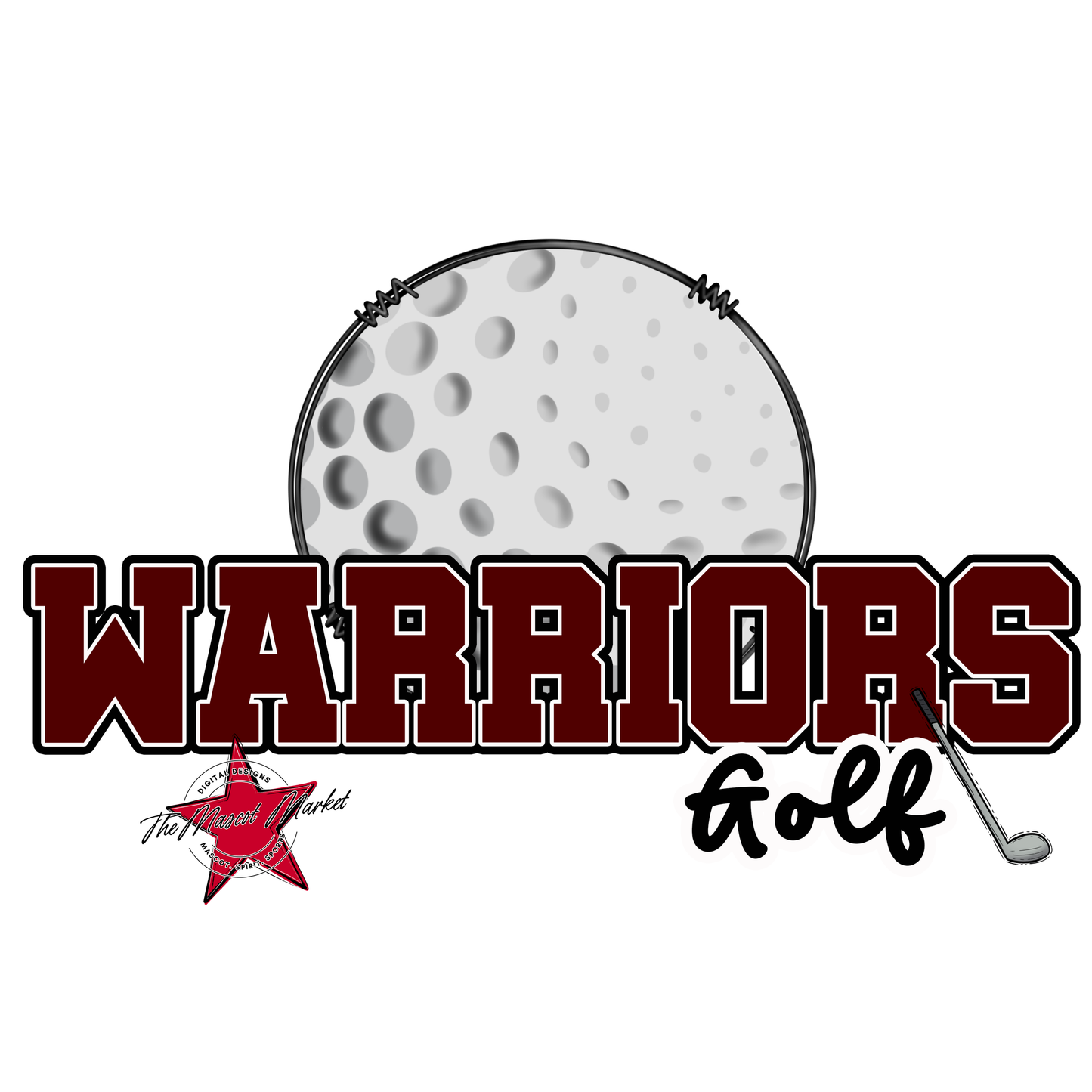 Warriors Varsity Golf-Maroon