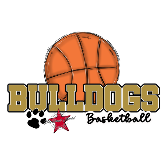 Bulldogs Varsity Basketball-Gold