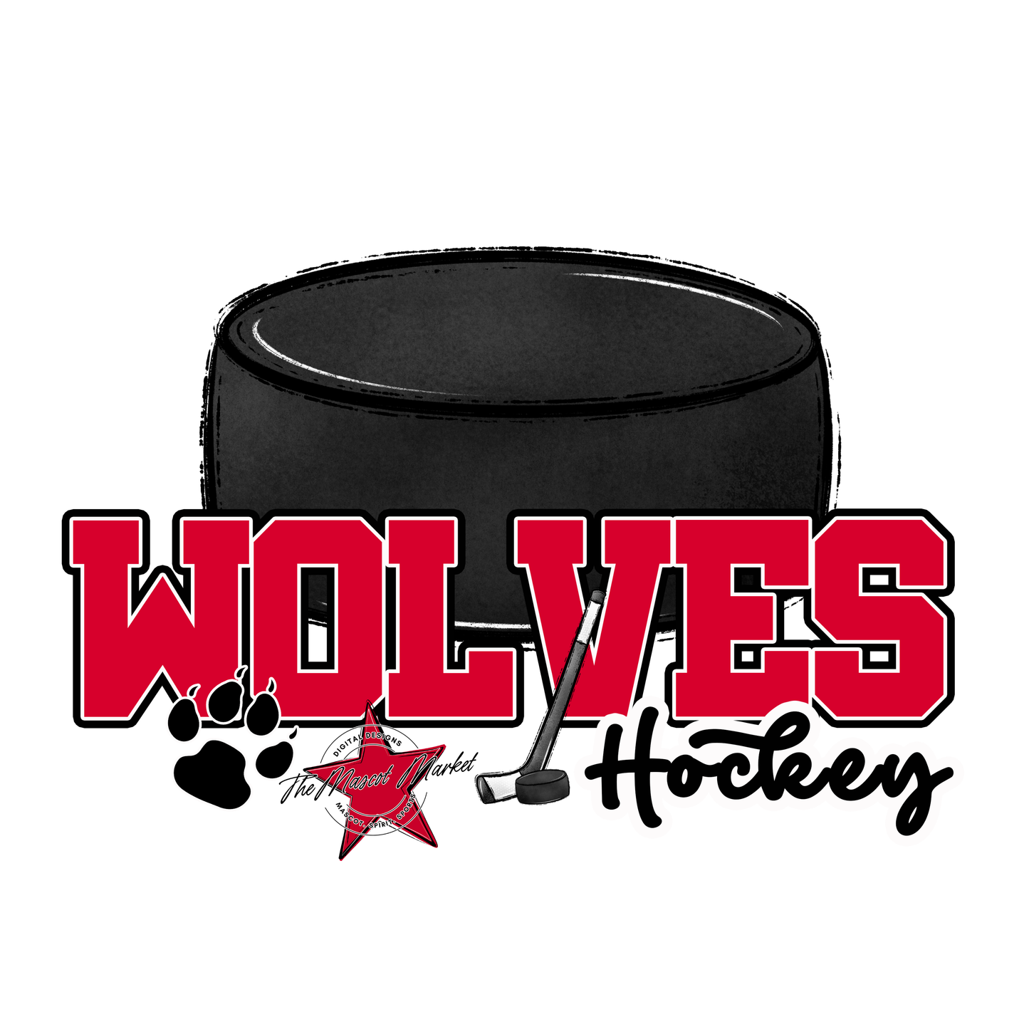 Wolves Varsity Hockey-Red