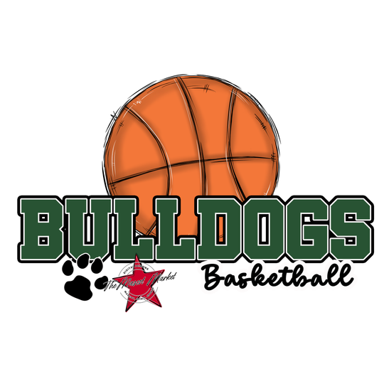 Bulldogs Varsity Basketball-Green
